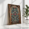 Tablou decorativ, GE117-L, Lemn, Multicolor