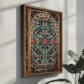 Tablou decorativ, GE117-L, Lemn, Multicolor