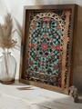 Tablou decorativ, GE117-L, Lemn, Multicolor