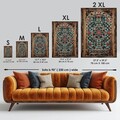 Tablou decorativ, GE117-L, Lemn, Multicolor
