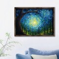 Tablou decorativ, AI111, Cadru: 100% MOLID, Multicolor