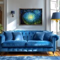 Tablou decorativ, AI111, Cadru: 100% MOLID, Multicolor
