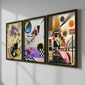 Tablou decorativ (3 Pieces), 3SC_UN84644_5575, Polistiren (Grosime: 2 cm, Multicolor