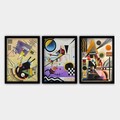 Tablou decorativ (3 Pieces), 3SC_UN84644_5575, Polistiren (Grosime: 2 cm, Multicolor