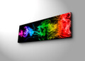 Tablou decorativ cu lumina LED, 3090DACT-67, 30 x 90 cm, Multicolor