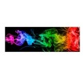Tablou decorativ cu lumina LED, 3090DACT-67, 30 x 90 cm, Multicolor