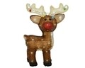 Decoratiune luminoasa pentru exterior Deer, Lumineo, 48 LED-uri, 17x33x47 cm, multicolor