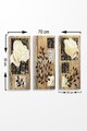 Set 3 tablouri decorative, MDF0047, 20 x 50 cm, 3 piese, Multicolor