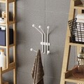 Cuier de perete, Ant-B, Dimensiuni: 23 x 13 cm Înălțime: 30 cm, Alb