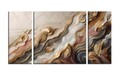 Tablou decorativ (3 Pieces), MXC04, Lemn (Grosime: 2 cm, Multicolor