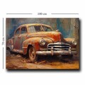 Tablou decorativ, 70100GSC-009, Lemn, Multicolor