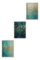Tablou decorativ (3 Pieces), Huhu485, Lemn masiv (Grosime: 2,5 cm, Multicolor