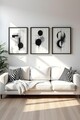 Tablou decorativ (3 Pieces), Furios431, Lemn masiv (Grosime: 2 cm, Multicolor