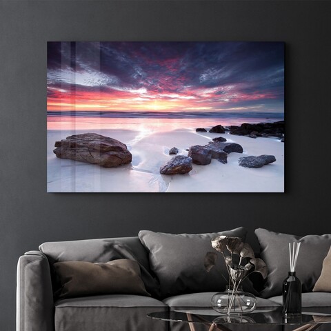 Tablou decorativ, CAM-3020, Dimensiuni: 46 x 72 cm, Multicolor