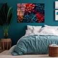 Tablou decorativ, UV-1175, 70 x 100 cm, Multicolor