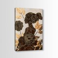 Tablou decorativ, KNV10089, Lemn (Grosime: 3 cm, Multicolor