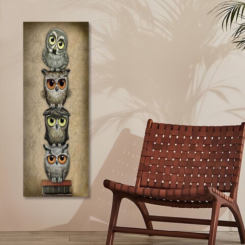 Tablou decorativ, KNV4428_3080 (30 x 80), Canvas imprimat, Multicolor