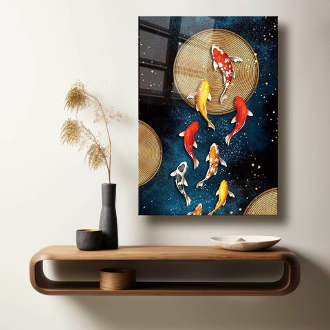 Tablou decorativ, Camtbl-029, Dimensiune: 60 x 90 cm, Multicolor