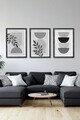 Set 3 tablouri decorative, Ersy3Syhcrv66, MDF, Multicolor