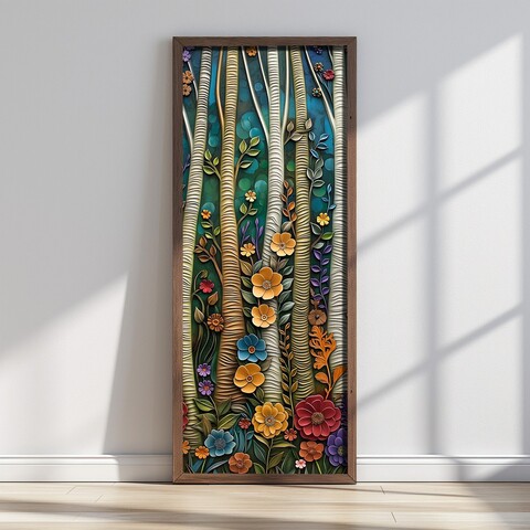 Tablou decorativ, LONG016-S/120-40, Imprimat UV, Multicolor