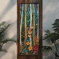 Tablou decorativ, LONG016-S/120-40, Imprimat UV, Multicolor