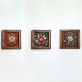 Tablou decorativ (3 Pieces), UKZM077, Imprimat UV, Multicolor