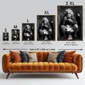 Tablou decorativ, GE178-L, Lemn, Multicolor