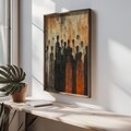 Tablou decorativ, HUM098, Cadru: 100% MOLID, Multicolor
