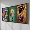 Tablou decorativ (3 Pieces), 3SC_UN287405 _3545, Polistiren (Grosime: 2 cm, Multicolor