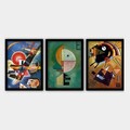 Tablou decorativ (3 Pieces), 3SC_UN287405 _3545, Polistiren (Grosime: 2 cm, Multicolor