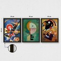 Tablou decorativ (3 Pieces), 3SC_UN287405 _3545, Polistiren (Grosime: 2 cm, Multicolor