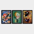 Tablou decorativ (3 Pieces), 3SC_UN287405 _5575, Polistiren (Grosime: 2 cm, Multicolor