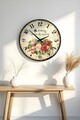 Ceas de perete, Huhuas00024, Dimensiune: 50 x 50 cm (1 bucată), Multicolor