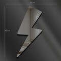 Oglinda decorativa, Ozgl504, Partea de jos: 100% EVA (Grosime: 10 mm, Afumat