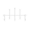 Cuier de perete, Iyon-B, Grosime: 9 mm, Alb