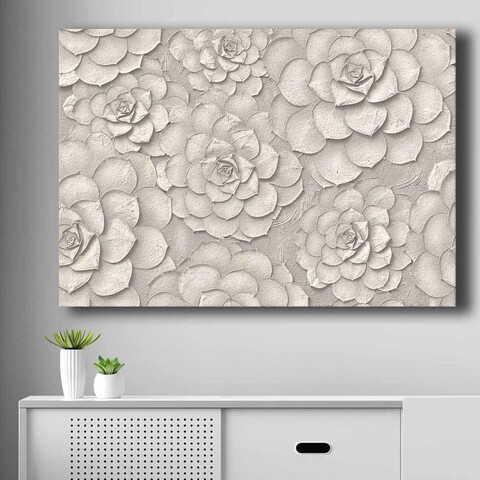 Tablou decorativ, 70100NISC-017, Lemn, Bej
