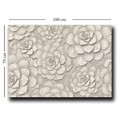 Tablou decorativ, 70100NISC-017, Lemn, Bej