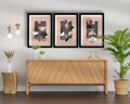 Tablou decorativ (3 Pieces), 3p3752softct-015, Înrămat: 100% LEMN (Grosime: 22 mm, Multicolor
