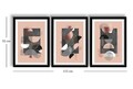 Tablou decorativ (3 Pieces), 3p3752softct-015, Înrămat: 100% LEMN (Grosime: 22 mm, Multicolor