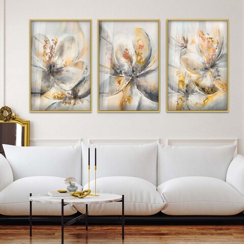 Tablou decorativ, Huhu389, Aluminiu, Multicolor