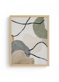 Tablou decorativ, Huhu712, Lemn masiv (Grosime: 2 cm, Multicolor