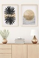 Tablou decorativ (2 Pieces), Huhu53, Lemn masiv (Grosime: 2,5 cm, Multicolor