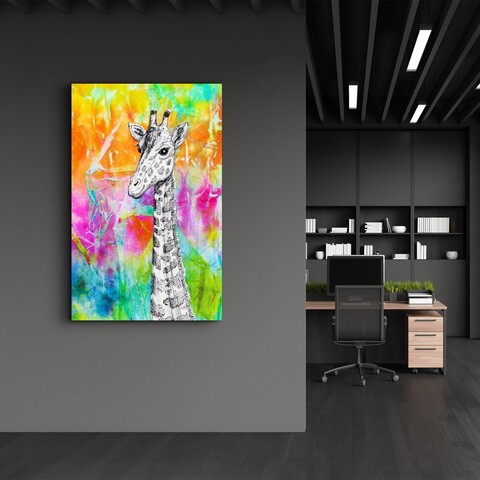 Tablou decorativ, OGLS-2098, Dimensiuni: 46 x 72 cm, Multicolor