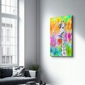 Tablou decorativ, OGLS-2098, Dimensiuni: 46 x 72 cm, Multicolor