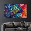 Tablou decorativ, SPR-1370, Dimensiuni: 70 x 110 cm, Multicolor