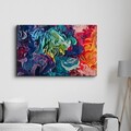 Tablou decorativ, SPR-1370, Dimensiuni: 70 x 110 cm, Multicolor