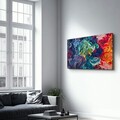 Tablou decorativ, SPR-1370, Dimensiuni: 70 x 110 cm, Multicolor