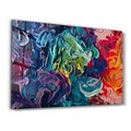 Tablou decorativ, SPR-1370, Dimensiuni: 70 x 110 cm, Multicolor