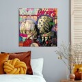 Tablou decorativ, UV-838, Dimensiune: 50 x 50 cm, Multicolor