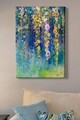 Tablou decorativ, Kanvas Tablo (50 x 70), Lemn (Grosime: 3 cm, Multicolor